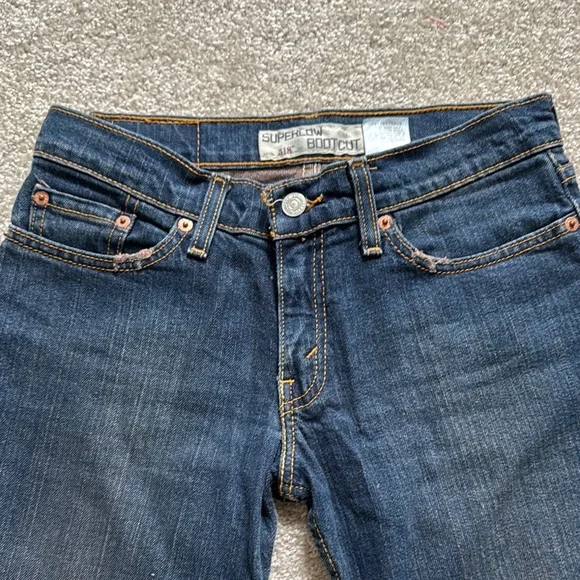 Levi's Juniors Blue Denim Jeans Vintage - Picture 2 of 5